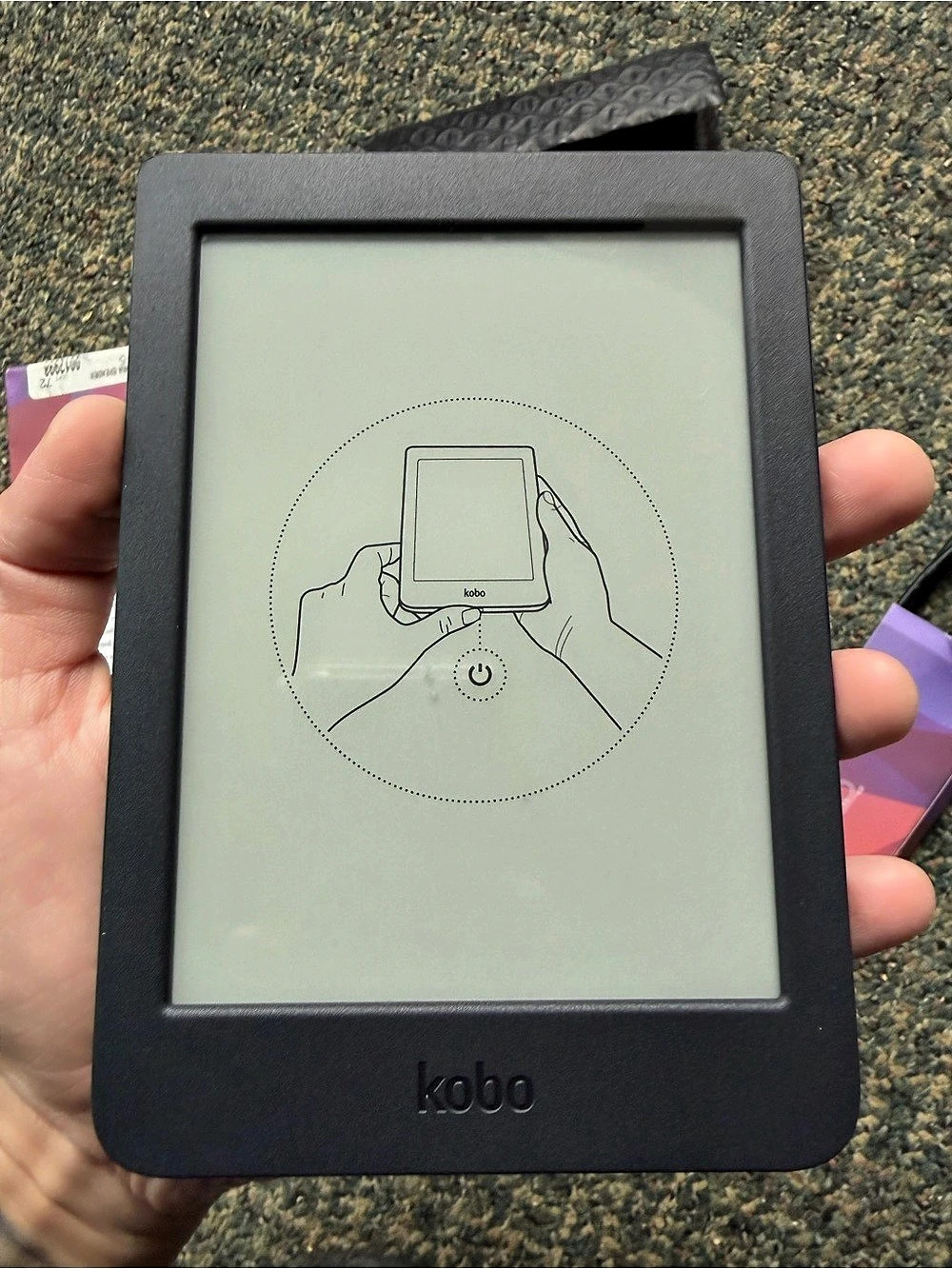 Kobo nia eBook Reader with Box - Picture 2 of 5